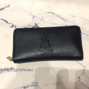 Black YSL wallet 100% authentic!